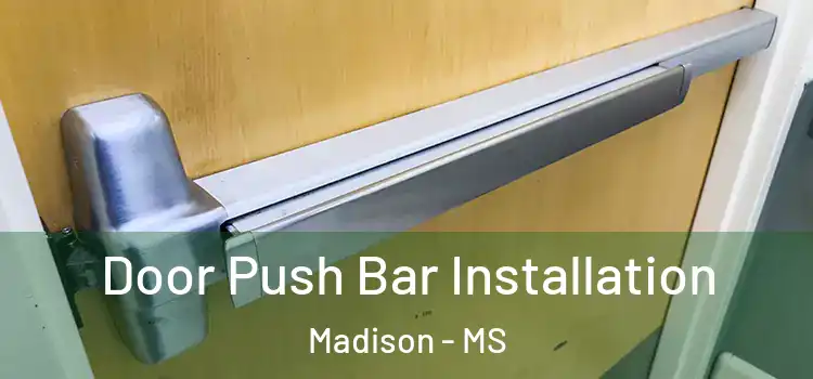 Door Push Bar Installation Madison - MS